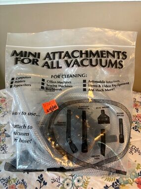 Universal Micro Vacuum Attachment 7 piece Kit